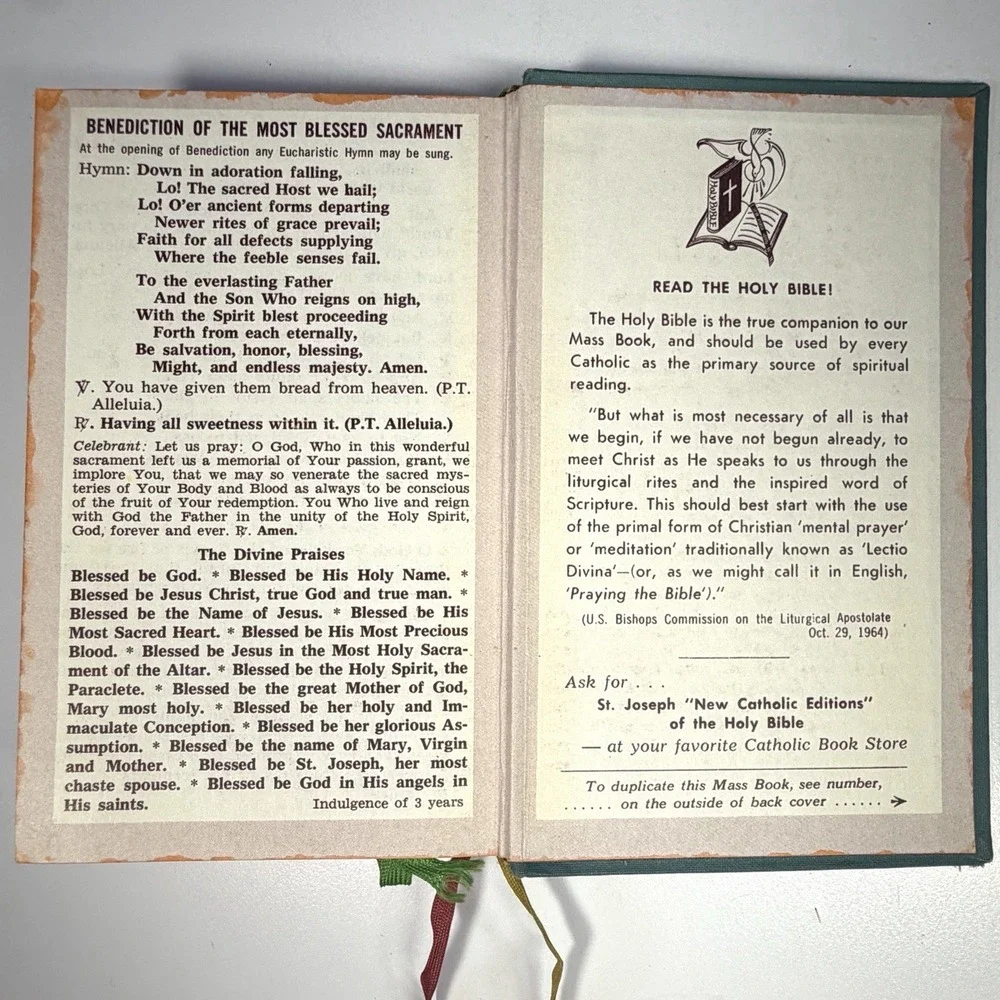 Parish Mass Book & Hymnal approximate name